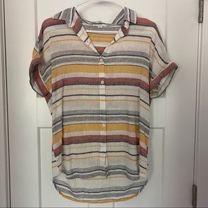 beachlunchlounge Striped Button Up